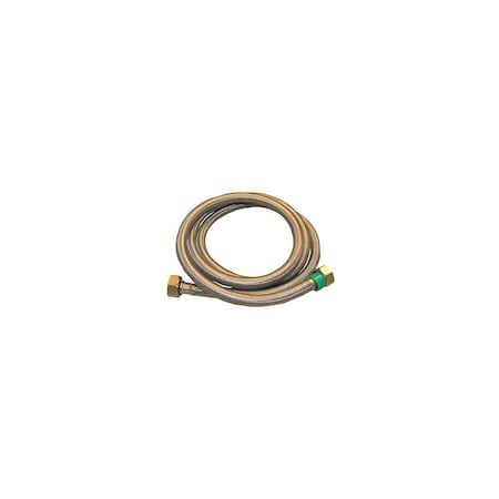 Westlake Pipe & Fittings Faucet Supply Line 1/2in FIP X 1/2in D FIP 48in Braided Stainless Steel 10-0449