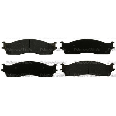 Newtek Automotive Usa Newtek Velocity Plus Economy Semi-Metallic w/Shim Disc Pads SMD965