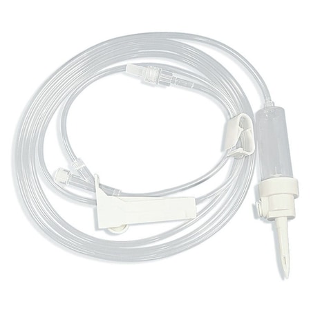 Exel International Exel IV Administration Set, 20dr/mL, 84", 50PK 26085