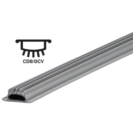 M-D Building Products 0 Threshold Insert, 36 in L, 138 in W, Vinyl 6304