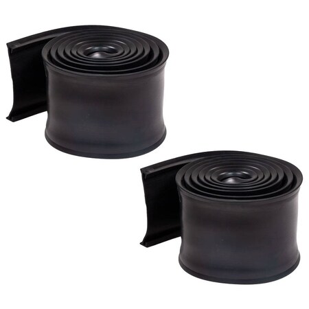 Mytee Products 2PK 2in Fuel Tank Strap Isolator for Semi Trucks - 25 ft. Length, Black, 2PK FTSI-225x2