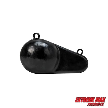 Extreme Max 3006.6622 Coated Keel-Style Downrigger Weight - 8 lbs. 3006.6622