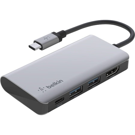Belkin USB-C 4-IN-1 Multiport Adapter AVC006btSGY