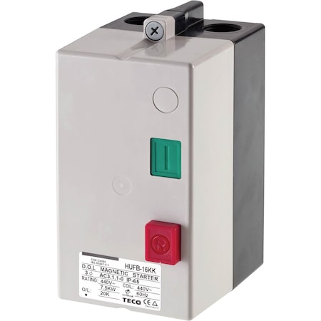 Grizzly Magnetic Switch, 3-Phase - 440V Only, 10 HP, 15-20A T24202