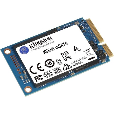 Kingston 256G SSD KC600 SATA3 MSATA SKC600MS/256G