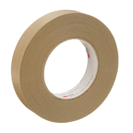 3M Masking Tape, 24 mm W x 55 m L, 7.1 mil Thick, Brown, Rubber Adhesive, 36 PK 2519