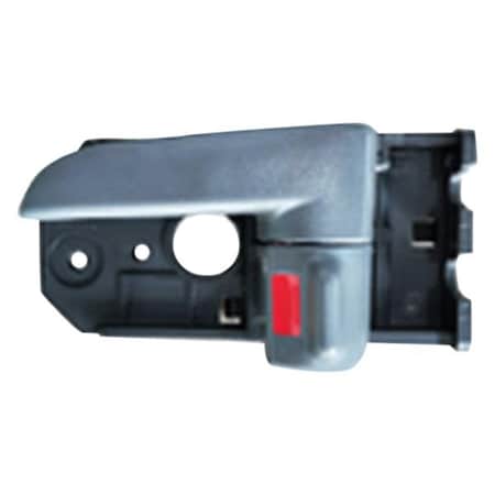 Sherman Parts Left Hand Inside Rear Door Handle for 2004-2007 Kia Spectra, Gray SHE3241-135B-1