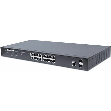 Intellinet Network Solutions IEEE 802.3AT/AF POWER OVER ETHERNET POE+/POE COMPLIANT, 220 W, SELF-HEALING NE 561341