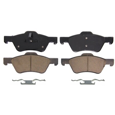 Wagner Brake QuickStop Front Disc Brake Pad Set Ceramic,  ZD1047B