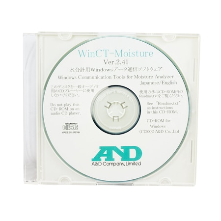 A&D WinCT Moisture Software AX-42
