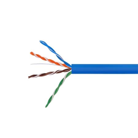 Monoprice Cat5E Utp Solid Cmr, Blue 500 ft. 13678