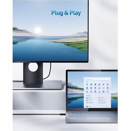 Cable Matters USB-C TO DISPLAYPORT CABLE 201536-BLK-6