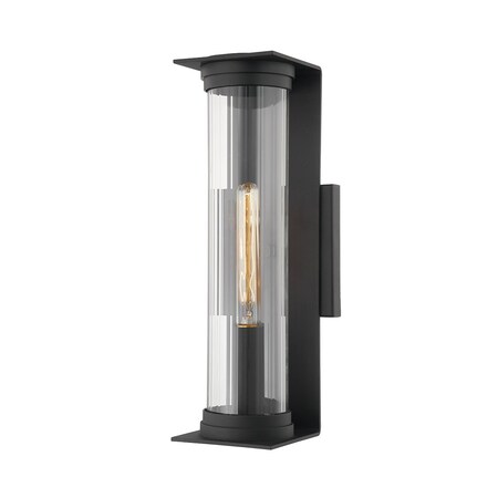 Troy Lighting Presley 1 Light Wall Sconce 6.5 In. Textured Black B1322-TBK
