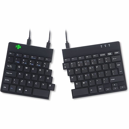R-Go ergonomic keyboard, Split Break - QWERTY(US), wired, black RGOSP-USWIBL