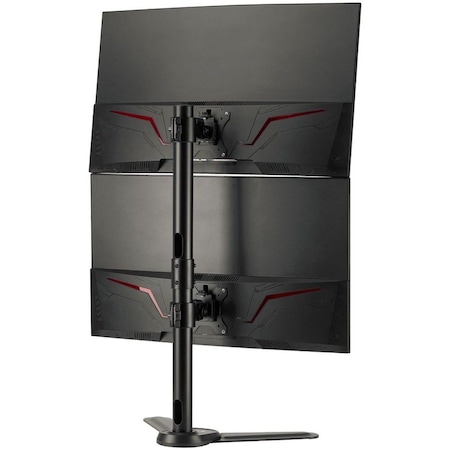 Siig CE-MT3F11-S1 Adjusting Vertical Dual Monitor Steel Stand - 17 to 32 CE-MT3F11-S1