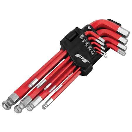 Performance Tool 9-Piece Long Arm Sae Hex Key Set, W9135 W9135