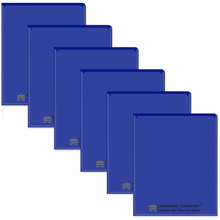 C-Line Products C-Line Classroom Connector School-to-Home Folders, Blue, 25/Box 32005
