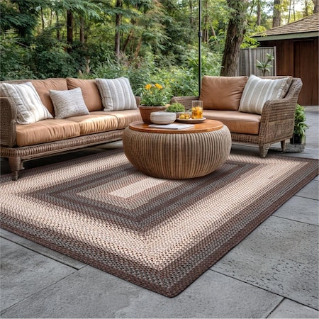 Homespice Decor Driftwood Ultra Durable Braided Rugs - Rectangle - 6 ft x 9 ft 315120