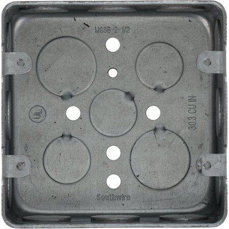Southwire SWITCH BOX GALV 2-GANG 2-1/8IN MGSB-2-1/2-UPC