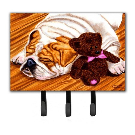Carolines Treasures English Bulldog and Teddy Bear Leash or Key Holder AMB1003TH68