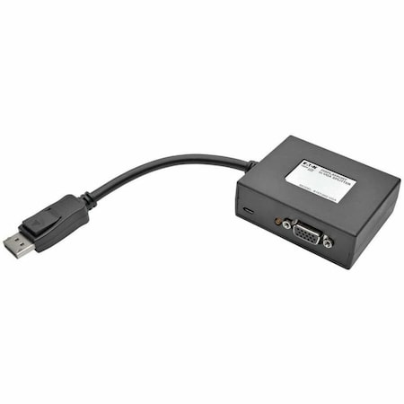 Tripp Lite 2-PORT DISPLAYPORT TO VGA SPLITTER 1920X1080 1080P 60HZ TAA B157-002-VGA