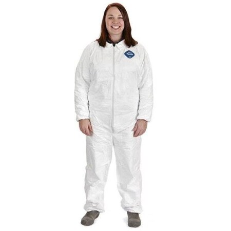 Miller Mfg TYVEK COVERALL LARGE TYSUIT