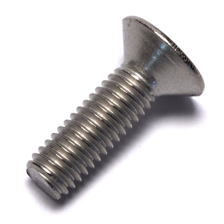 Allied Titanium M6-1.00 x 20 mm Phillips Flat Machine Screw, Plain Titanium 0107522