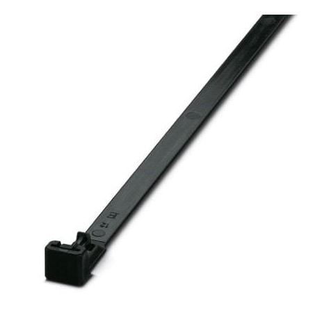 Phoenix Contact Cable Tie, 250 mm L, Black, PA 6.6, 220N Strength 3240715