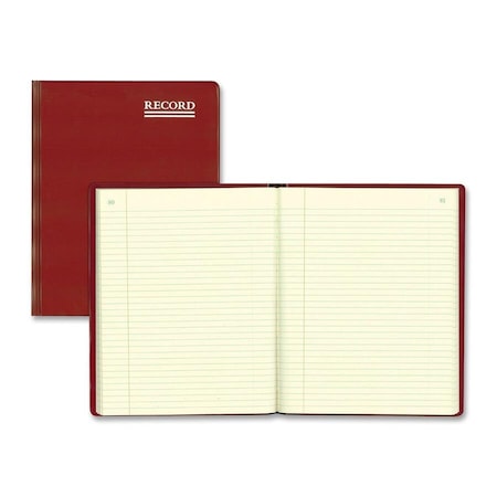 Rediform Office Product Record-Ruled Book W/Margin, 300 Page, 10-3/8x8-3/8in Redin 57231