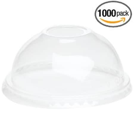 Asean PLA Clear Dome Lid for 9-12-16-20-24oz PLA Cup, 1000PK PLA-DL