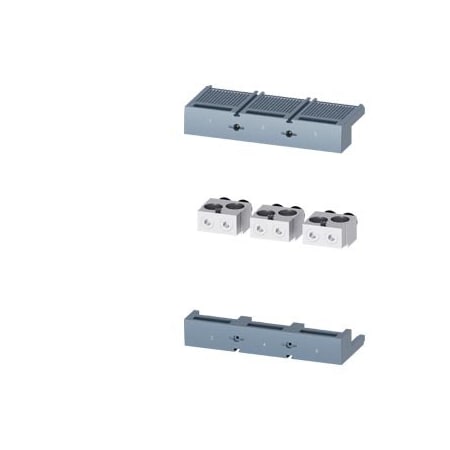Siemens circular conduc. terminal TA3.1 2 x 120300 mmsqrd for 2 cables with auxiliary 3VA9503-0JG23