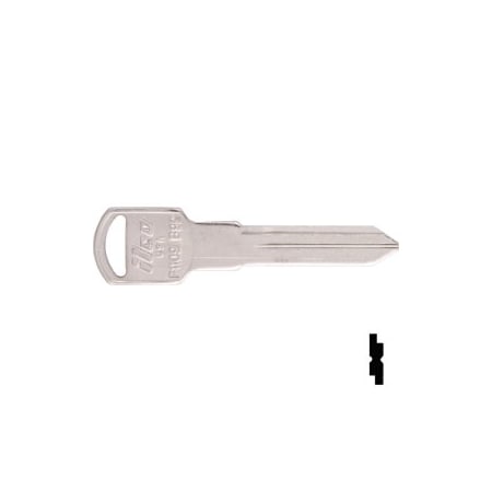 Ilco Unican GM Key B92, 10PK P1109