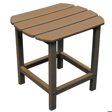 Newtechwood St Charles Teak Plastic Outdoor Side Patio Table P021-703