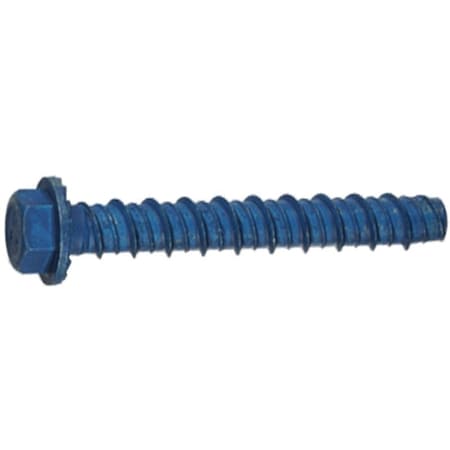 Tapcon Tapcon Masonry Screw, Hex, Steel Climaseal Coated 50403