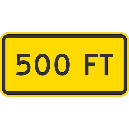 Lyle 500 FT, 24x12, High Intensity Prismatic, Yellow G-11696-HI_24x12