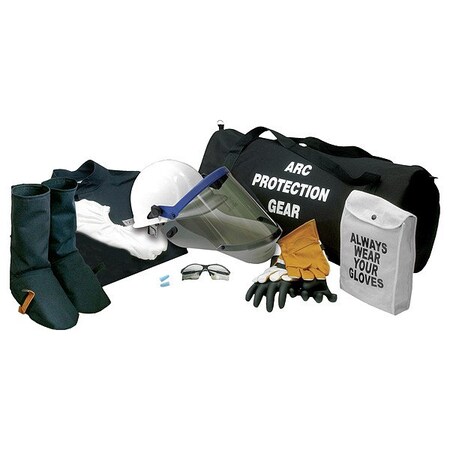 Chicago Protective Apparel Arc Flash Coat and Legging Kit, Navy, L AG12-CL-L-9