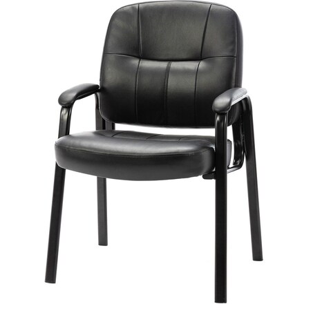 Lorell Chadwick Series Guest Chair, Black LLR60122