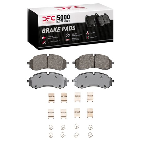 Dfc 5000 Advanced Disc Brake Pad Set,  1551-2423-01