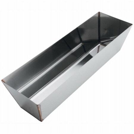 Caracteristicas Atractivas 12 in. Stainless Steel Heliarc Mud Pan CA3253273