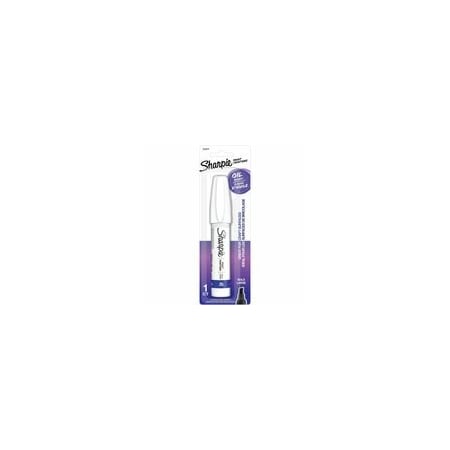 Sharpie Oil-Based Paint Markers, Bold Marker Point, White Ink, Oil Based, 3PK 2069067