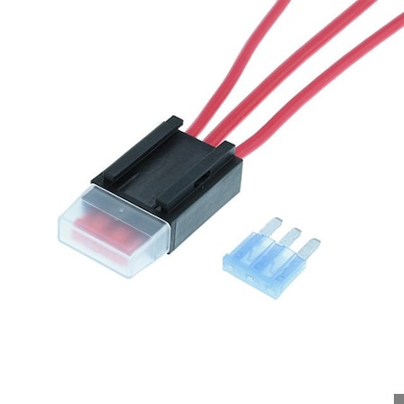 Optifuse In-Line for MICRO3 Style Blade, 14AWG 20A LPK-01B-14R