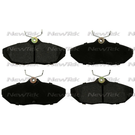 Newtek Automotive Usa Newtek Velocity Plus Economy Semi-Metallic w/Shim Disc Pads SMD599