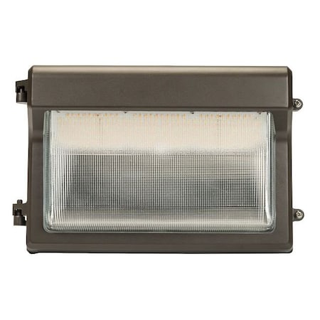 Keystone 55W LED Slim Open Face Wall Pack, Power Select 55/45/35W, Color Select 30/40/50K, 120-277V Input, 0- KT-WPLED55PS-M4-8CSB-VDIM