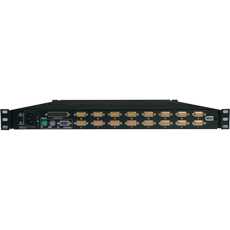 Tripp Lite Rack Console KVM, 16-Port, 17" LCD, 1U B020-016-17