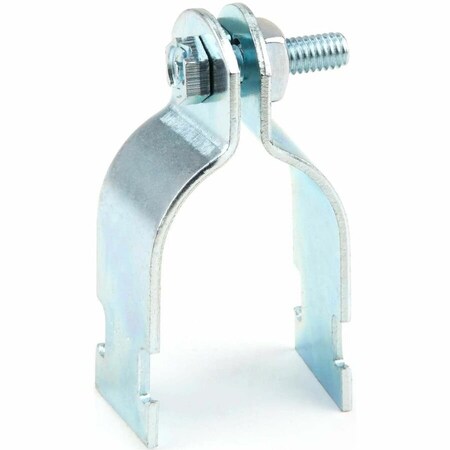 Dottie Clamp, Conduit; Strut Use, 3-1/2 in, Steel, Electro Galvanized SC350R
