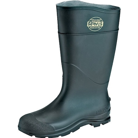 Servus Unisex Rubber Boot, Black, 10 18821-10