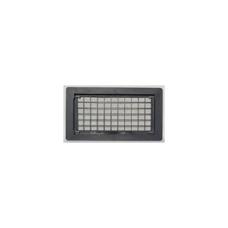 Bestvents Witten Vent Foundation Vent, 15-1/4 in W, Polypropylene, Black Oxide 510BL