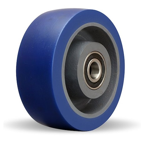 Hamilton Caster Wheel, 5"dia, 840 lb, Blue W-520-SPB-1/2