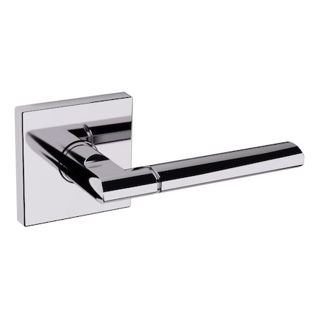 Baldwin Baldwin Preconfigured L021 Lever with R017 Rose Right Hand Half Dummy Lock Bright Chrome Finish L021260RDM