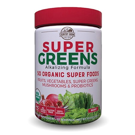 Windmill Super Greens Drink Mix Berry, 280gm 03504609059